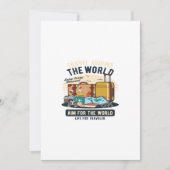 世界中を旅する 招待状 (正面)