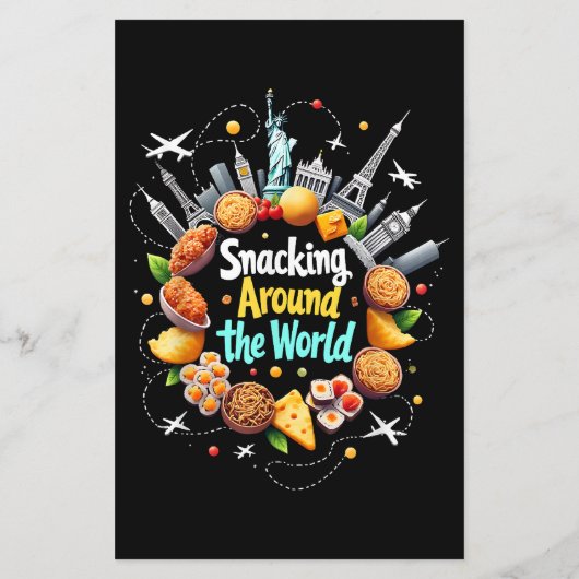 世界中を飛び回るファストフード旅行車 (裏面)