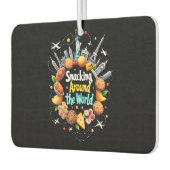 世界中を飛び回るファストフード旅行車 カーエアーフレッシュナー (左)