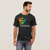 世界中人の動揺 Tシャツ (正面フル)
