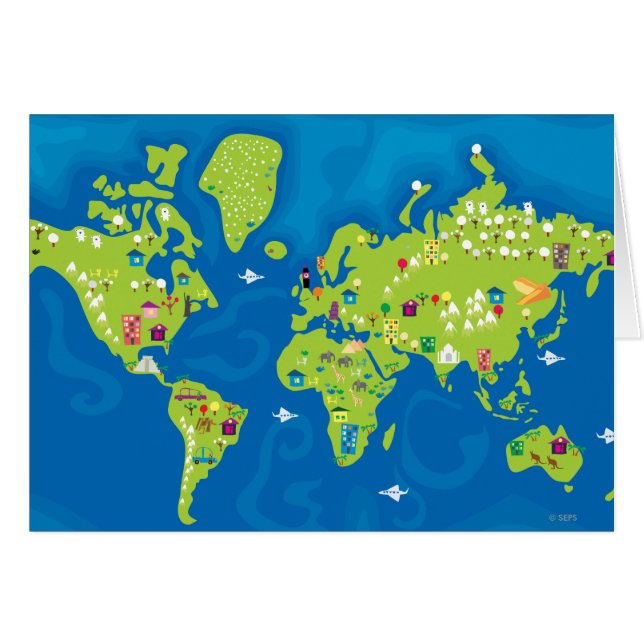 世界中 (正面横)