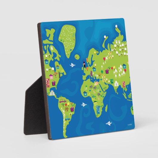 世界中 フォトプラーク (正面)