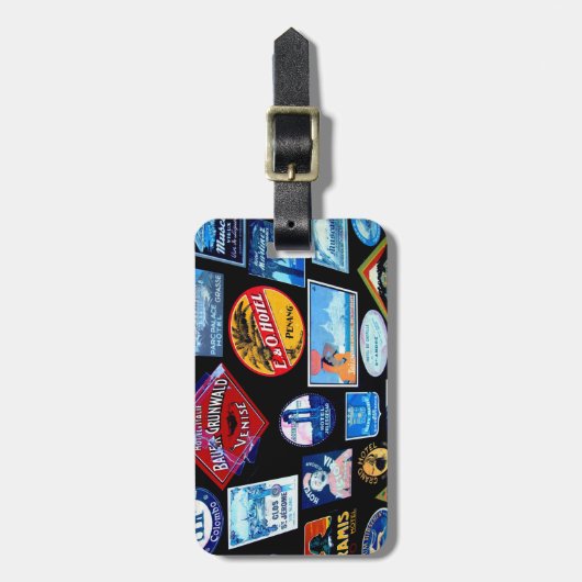 世界中 ラゲッジタグ (正面縦)