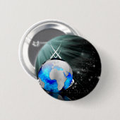 世界中 缶バッジ (正面&裏面)