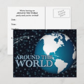 世界中: starshine インビテーションポストカード (正面/裏面)