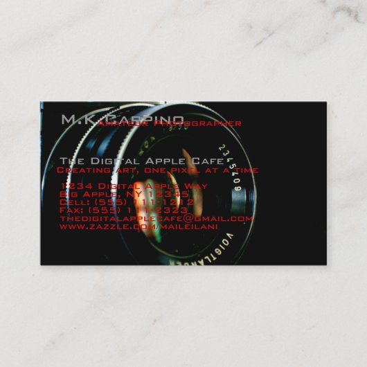 世界企業カードへの窓 名刺 (正面)