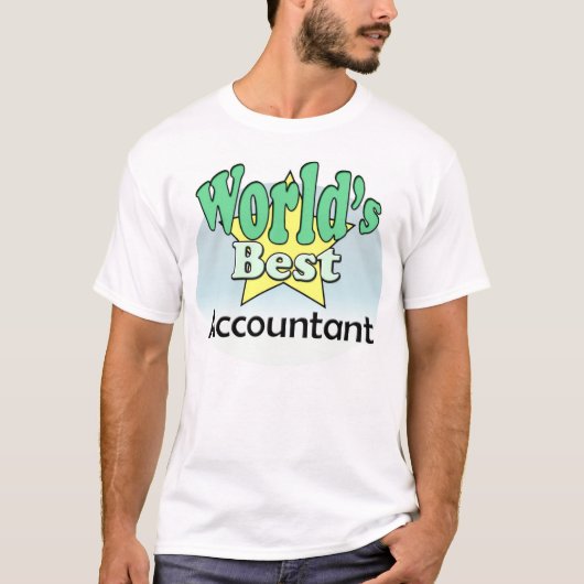 世界会計士最高の Tシャツ (正面)