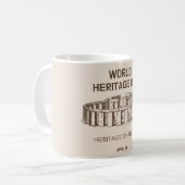 世界伝統デー2023伝統の変更 コーヒーマグカップ (正面左)