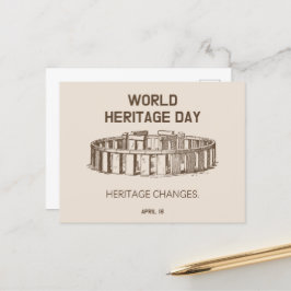 世界伝統デー2023伝統の変更 ポストカード