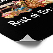 世界保の他の国々からの私の距離 ポスター (角)