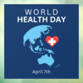 世界保健の日4月7日 ウィンドウサイン (シート3)