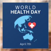 世界保健の日4月7日 ウィンドウサイン (シート2)