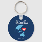 世界保健の日4月7日 キーホルダー (裏面)