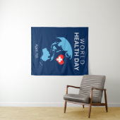 世界保健の日4月7日 タペストリー (インサイチュ(横))