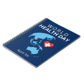 世界保健の日4月7日 ノートブック (左側)