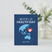 世界保健の日4月7日 ポストカード (スタンド正面)
