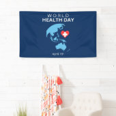 世界保健の日4月7日 横断幕 (インサイチュ)