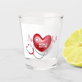 世界保健デー ショットグラス