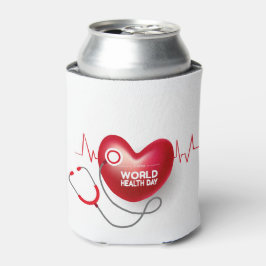 世界保健デー 缶クーラー