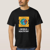 世界保健デーTシャツ Tシャツ (正面)