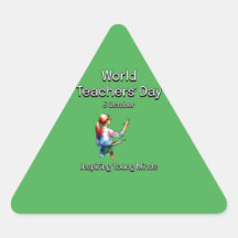 世界先生の日。のインスパイア若い心。