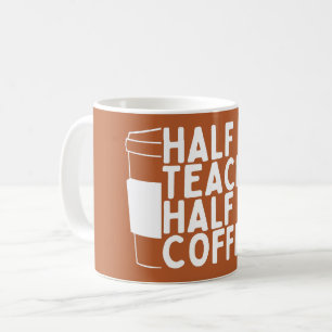 世界先生ズデイハーフ先生ハーフコーヒー コーヒーマグカップ