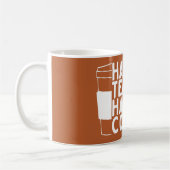 世界先生ズデイハーフ先生ハーフコーヒー コーヒーマグカップ (左)