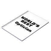 世界光学最高の者 ノートブック (左側)