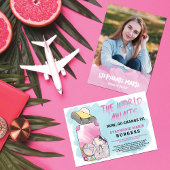 世界写真の卒業発表の変更 招待状