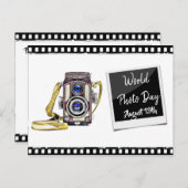 世界写真威厳がある日19番はがき ポストカード (正面/裏面)