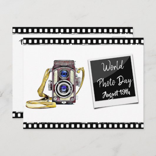 世界写真威厳がある日19番はがき ポストカード (正面/裏面)