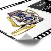 世界写真日威厳がある第19回小ポスター看板 ポスター (角)