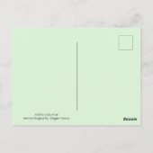 世界初はがき日はがき ポストカード (裏面)