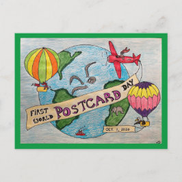 世界初はがき日はがき ポストカード