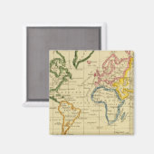 世界刻印地図 マグネット (正面/裏面)