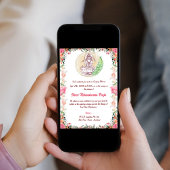 世界創造神ヴィシュワカルマ・プージャ　花 招待状