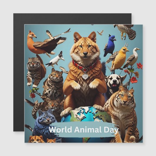 世界動物デー (正面/裏面)