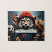 世界動物デー ジグソーパズル (横)