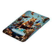 世界動物デー マグネット (左側)