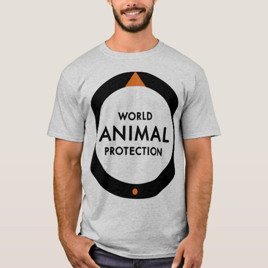 世界動物保護 Tシャツ (正面)