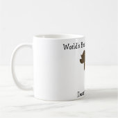 世界医師最高の助手 – 女性ブルネット コーヒーマグカップ (左)