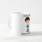 世界医最高の師補佐 コーヒーマグカップ (正面左)