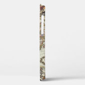 世界半球の古い地図。フレデリックによって作成 Case-Mate iPhoneケース (裏面 / 左)