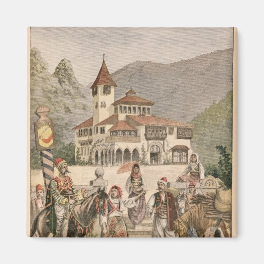 世界博覧会のボスニア館 マグネット (正面)