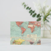 世界商業地図 ポストカード (スタンド正面)