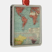 世界商業地図 メタルオーナメント (右)