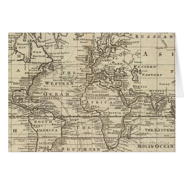 世界図 (正面横)