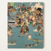 世界図 プランナー手帳 (裏面)