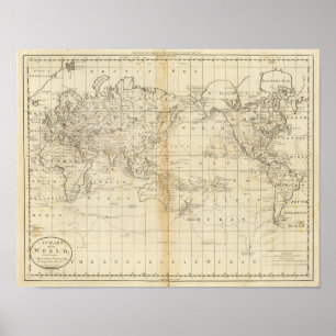 世界図 ポスター