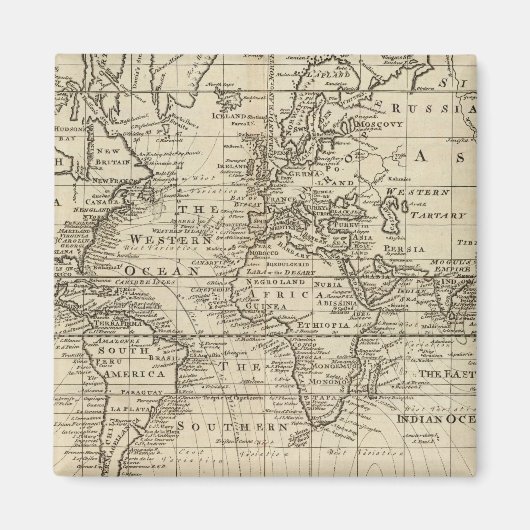 世界図 マグネット (正面)